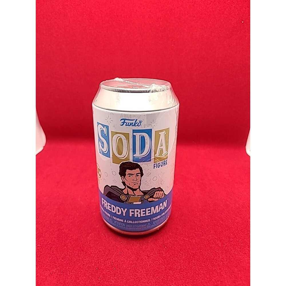 Funko Pop Soda Figure Freddy Freeman Shazam *Brand New *Factory Seale